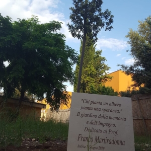 giardino in memoria del professor Francesco Martiradonna