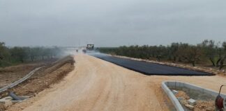 Lavori SP 1 “Andria-Trani”: iniziata la bitumazione della complanare