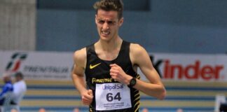Francesco Fortunato neo campione italiano di marcia sui 5 chilometri Foto Chiara Montesano Trackarena.com