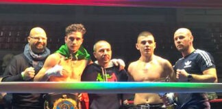 Nicola Sanzione neo campione mondiale WKF K1