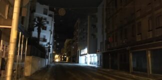 Alcuni quartieri di Andria restano al buio: ecco le foto