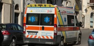 Donna investita in via Barletta e trasportata in codice giallo al “Bonomo”