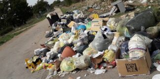 Una domenica di ordinaria sporcizia: via Vecchia Spinazzola ed una discarica a cielo aperto