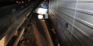 Incidente sulla complanare della SS170: due feriti gravi