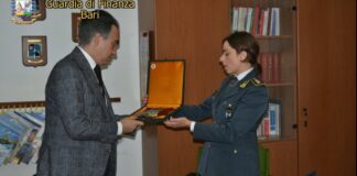 Visita del Procuratore della Repubblica alla Guardia di Finanza di Trani ed Andria