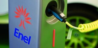 Avvio delle centraline di ricarica Enel per auto elettriche il 26 febbraio