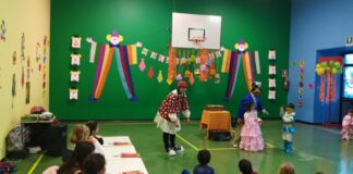 Successo per la festa della pentolaccia nella scuola primaria Borsellino