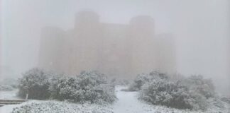Arriva Burian 2, Castel del Monte s’imbianca nuovamente