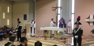 I Carabinieri della Bat celebrano il precetto pasquale