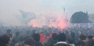 L’ultimo saluto degli ultras d’Italia a Marco Nesta