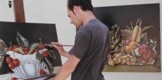 Donato alla Parrocchia San Paolo un olio su tela di Michele Ficarazzo