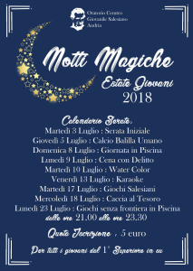 Locandina Notti Magiche