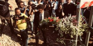 Il Ministro Toninelli sul luogo del disastro ferroviario: «Sicurezza è priorità assoluta»