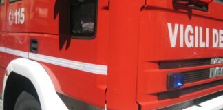 Autocisterna carica di metano prende fuoco sulla SP 231