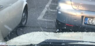 Violenta grandinata si abbatte sulla città di Andria