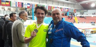 Nicola Lomuscio è vice campione italiano indoor nella 5 km di marcia