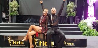 Danza Sportiva: la coppia andriese Bruno-Miracapillo è campione d’Italia