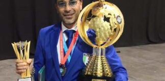 Giuseppe Pastore, parrucchiere andriese, è campione del mondo a Parigi