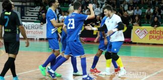 Florigel Andria e Audace Monopoli si dividono la posta in palio: è 2-2 al “Palasport”