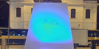 Giornata Mondiale del Diabete, una luce blu illumina Andria