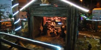 Inaugurato il presepe dei residenti della zona di via Maraldo