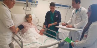 E’ la signora Anna di Andria la prima paziente del reparto di Riabilitazione Cardiologica di Canosa