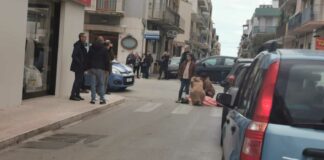 Paura per un’anziana investita da un’auto in via Montegrappa