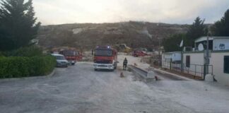Divampa incendio nella discarica di Andria: rischio danni ambientali
