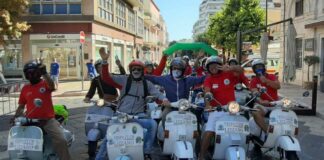 Grande successo per la prima edizione del Raduno Nazionale Vespa Club Andria