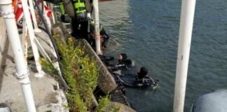 Centro Subacqueo Andria in azione a Margherita: recuperati pneumatici nel canale del porto
