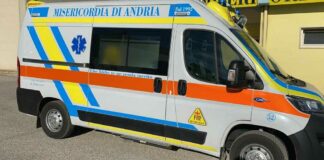 Misericordia Andria, il report dell’equipe “Victor” del 118 nei primi cinque mesi di attività