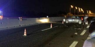 Scontro tra due auto sulla A14 tra Andria e Canosa: 3 feriti