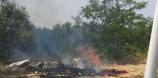 Vasto incendio in contrada Abbondanza: concluse alle 4 di questa notte le operazioni di spegnimento