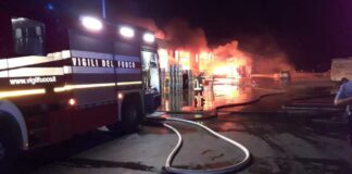Andria città “nera” a causa degli incendi: registrati sforamenti delle polvere sottili