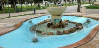 Ripristinata in villa comunale la fontana commemorativa donata dall’Avis di Andria
