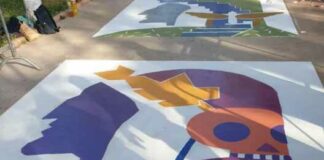 “Dante a Colori”: opera di street art inclusiva in villa Comunale