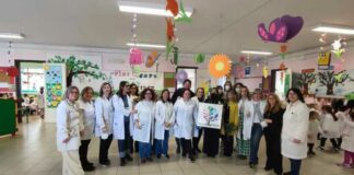 L’Istituto “Don Bosco-Manzoni”: i piccoli alunni manifestano per la pace