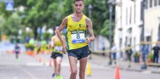 Francesco Fortunato quinto nella 10 km di marcia a Madrid
