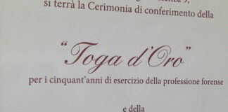 Una vita dedicata alla Giustizia: consegnate le toghe d’oro e platino agli avvocati del Foro di Trani
