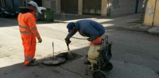 Sanificazione e lavaggio reti fognarie, pronto il secondo ciclo di interventi ad Andria