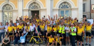 Pedalata Roma-Santa Maria di Leuca, tappa ad Andria per oltre 80 ciclisti