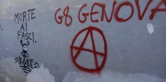Deturpato il varco pedonale di via Ospedaletto con scritte e simboli provocanti