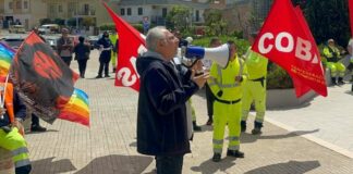 Cobas-Lp Bat si unisce allo sciopero dei dipendenti della raccolta rifiuti