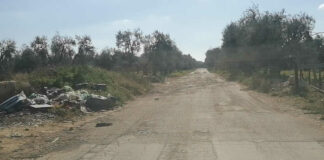 Via Vecchia Barletta: una strada di pregio abbandonata tra roghi, rifiuti e buche