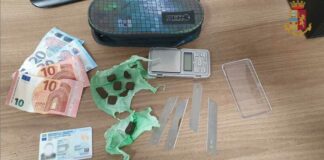 Arrestato pusher andriese, aveva con sé 7 dosi di hashish