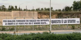 Disastro ferroviario, la contestazione alla sentenza arriva dai tifosi della Fidelis