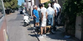Scontro auto-scooter in via della Pineta, 39enne in codice giallo