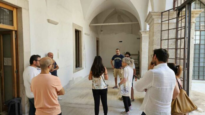 food p hub_sopralluogo cantiere chiostro