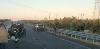 Auto si ribalta sulla Sp2 tra Andria e Montegrosso