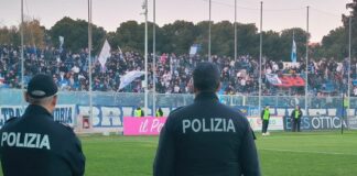 Il Questore di Brindisi notifica 13 Daspo a carico di altrettanti tifosi della Fidelis